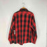 ファイブブラザー FIVE BROTHER 70S~80S USA製 ブロックチェック ヘビーネルシャツ メンズ import:XL